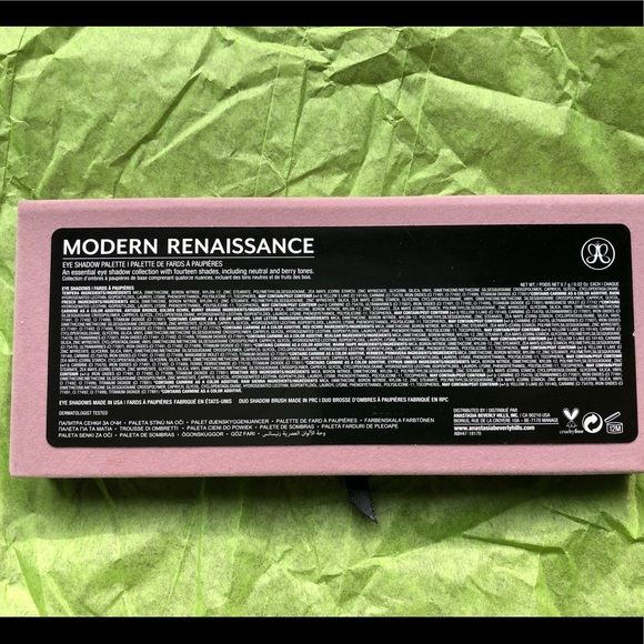 NWOT Anastasia Beverly Hills Modern Renaissance Eyeshadow Palette Makeup - Picture 4 of 8